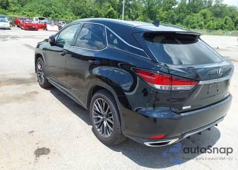 2021 Lexus Rx 350 F Sport Handling z USA, uszkodzony, nr VIN 2T2YZMDA6MC267721